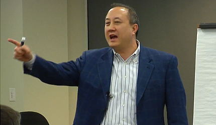 Curt Wang Speaking at Lake Foest Graduate School Of Management